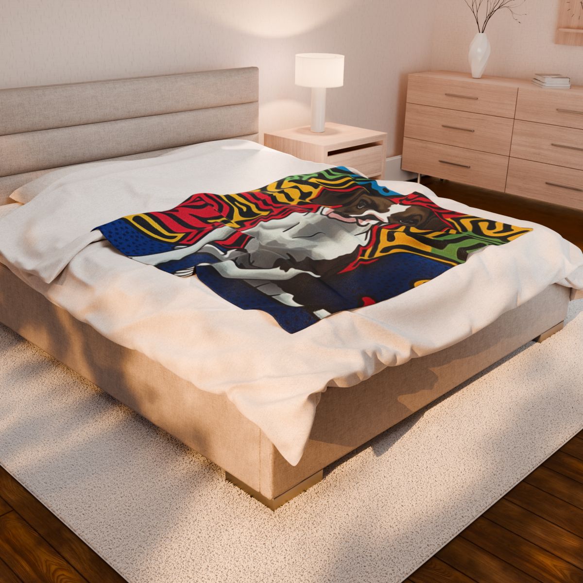 The Activist Pet Portrait Blanket 50x60