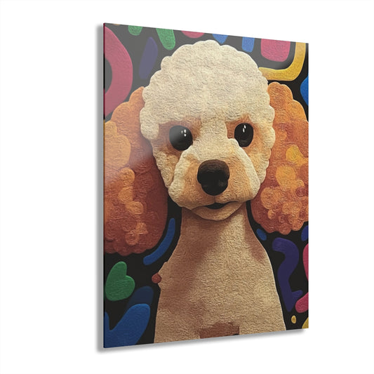 The Activist Acrylic Pet Portrait