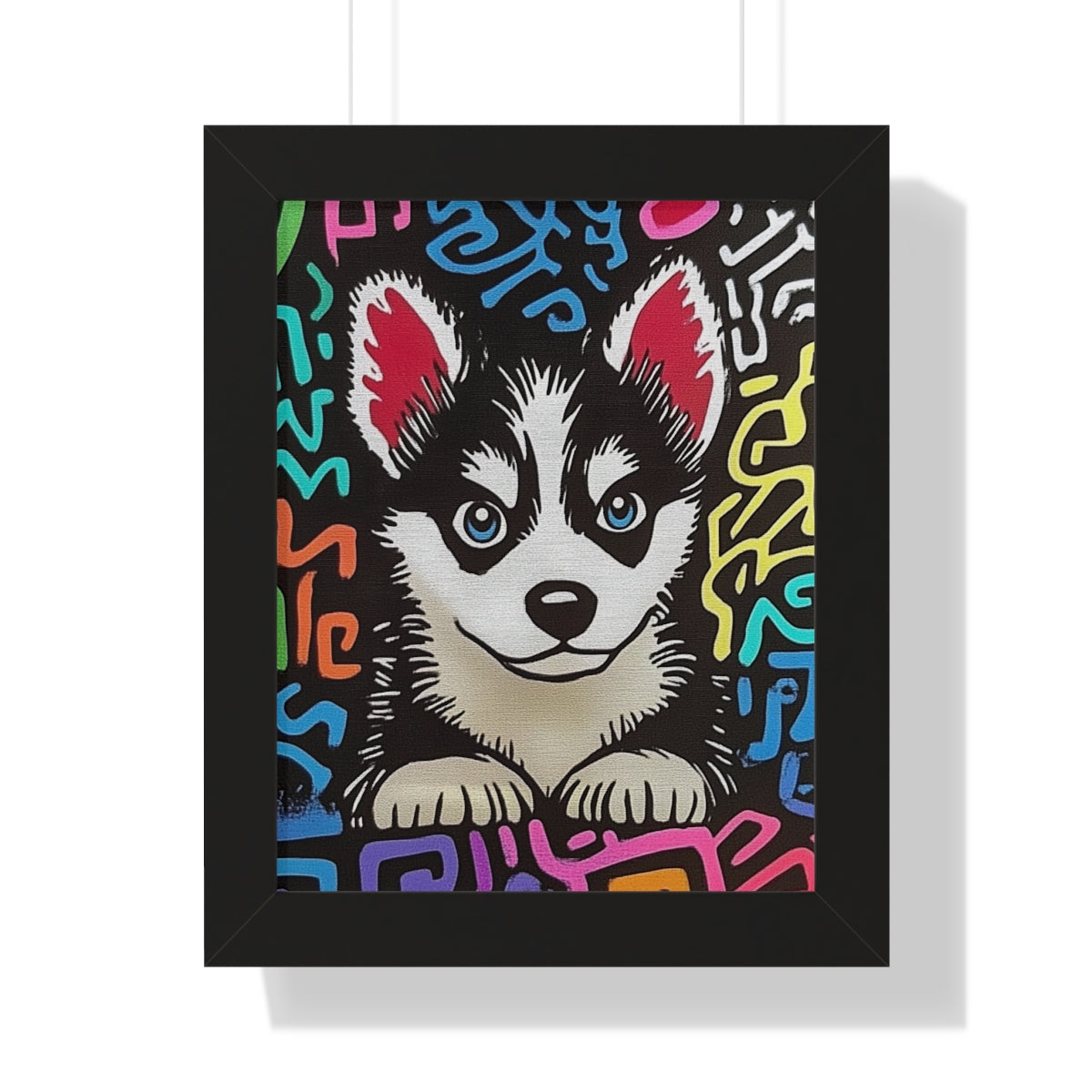 The Activist Custom Pet Portrait Black Framed 2