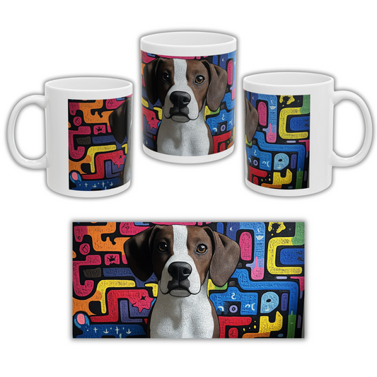 The Activist Custom Pet Portrait White Mug