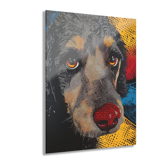 The Comic Acrylic Pet Portrait