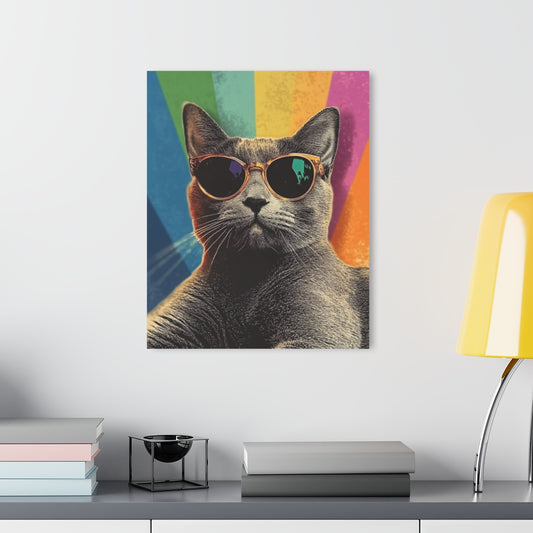 "The Pop Icon" Acrylic Custom Pet Portrait