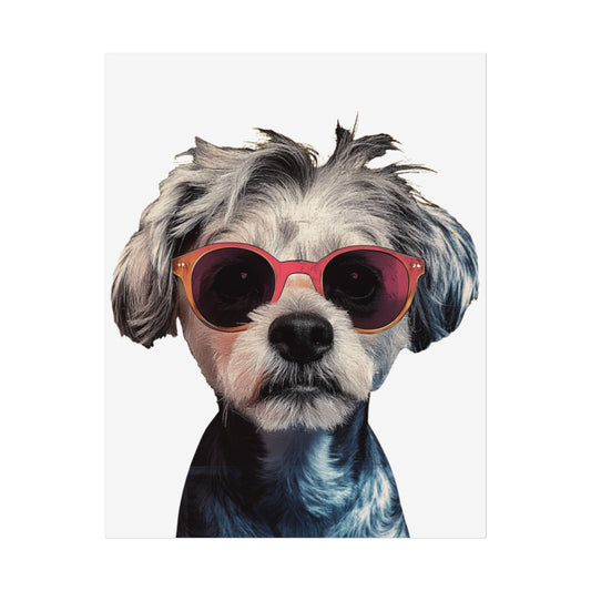 The Pop Icon Custom Pet Portrait Poster