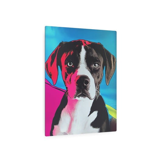 The Pop Icon Metal Pet Portrait 2