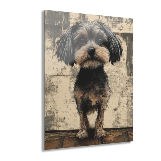 The Street Acrylic Pet Portrait