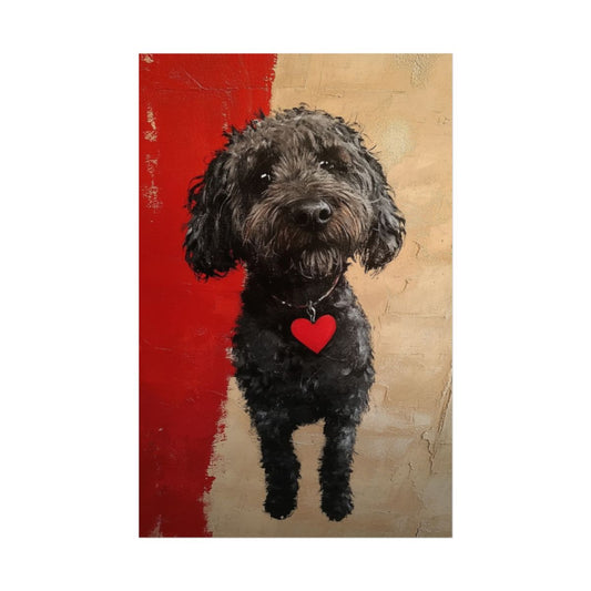 The Street Pet Portrait Poster